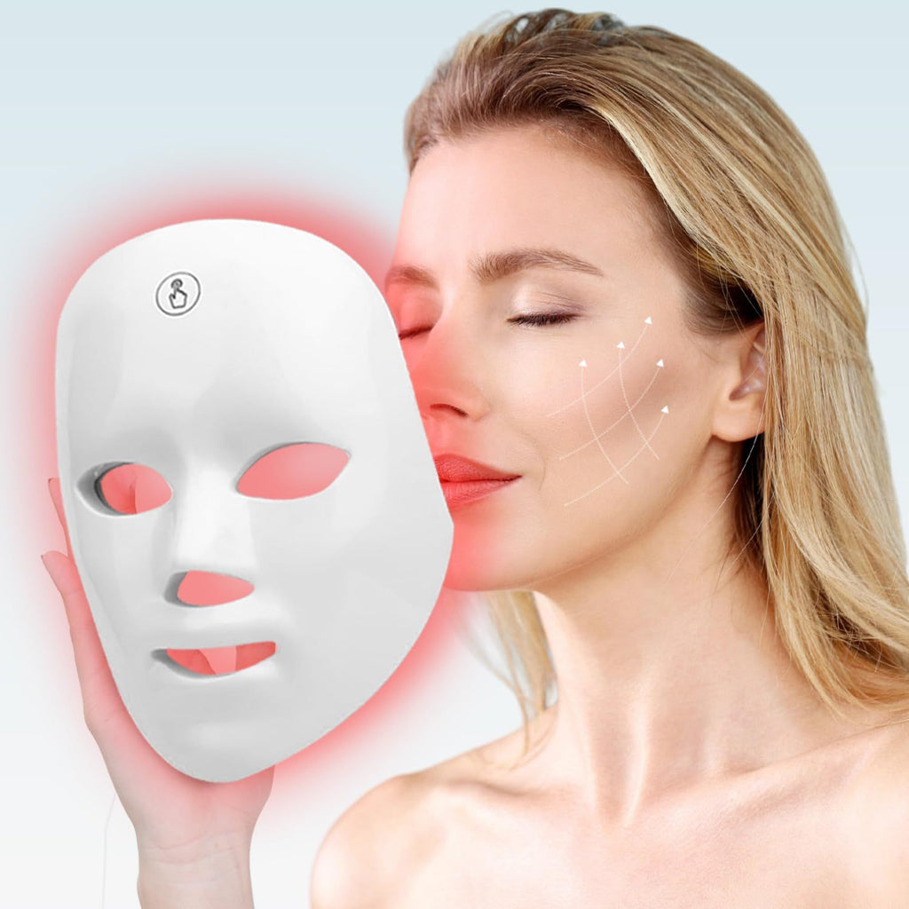7-Color LED Phototherapy Facial Mask
