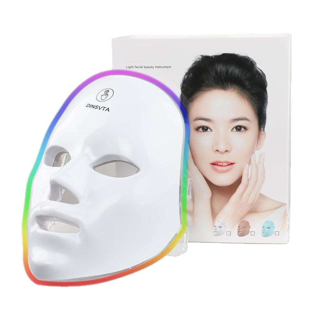 7-Color LED Phototherapy Facial Mask
