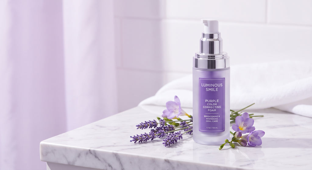 Purple Colour Correcting Whitening Foam