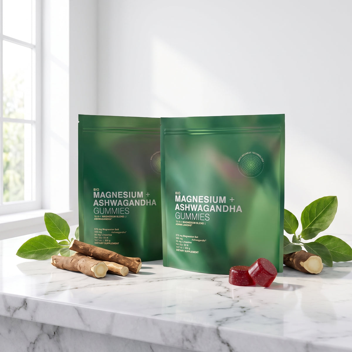 Magnesium + Ashwagandha Gummies
