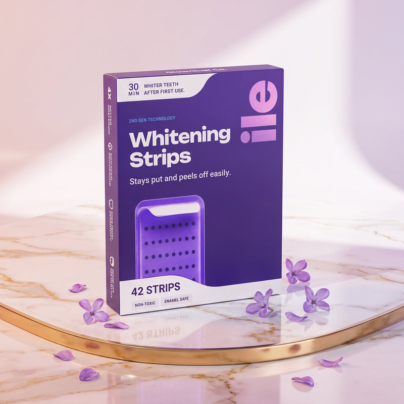 PAP+ Purple Whitening Strips (42 Strips)